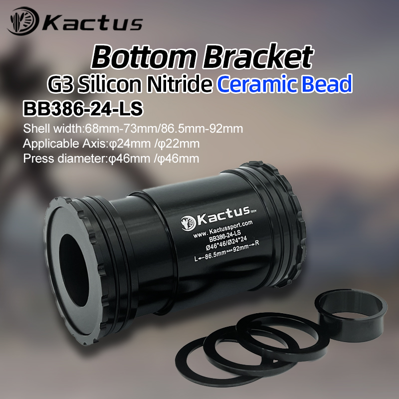 Tech Bike Accessories - KACTUS soporte inferior de cerámica BB386,