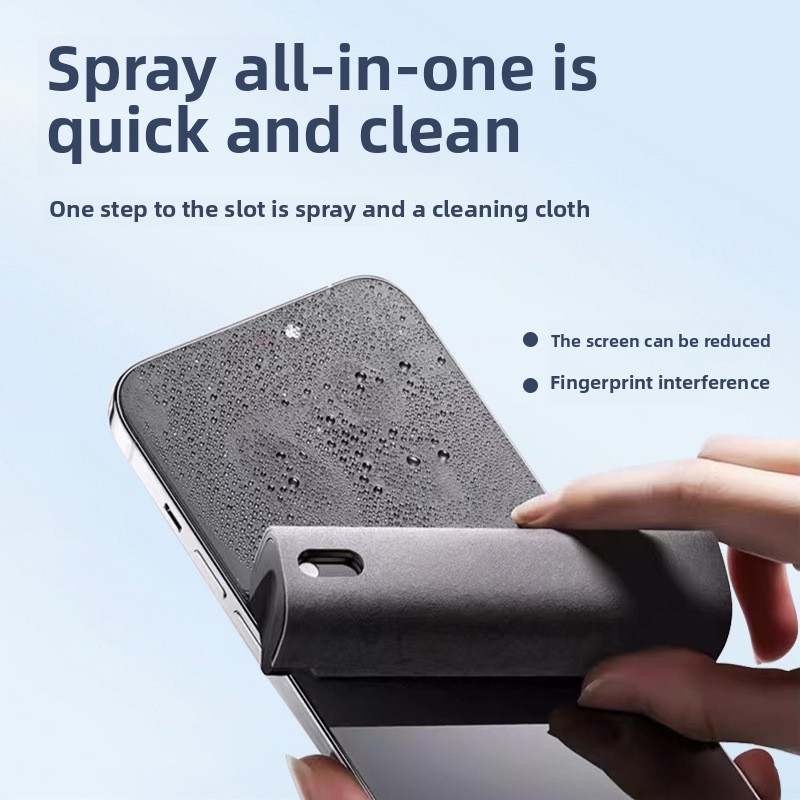 Screen Cleaner Spray - Toallita limpiadora en aerosol 2 en