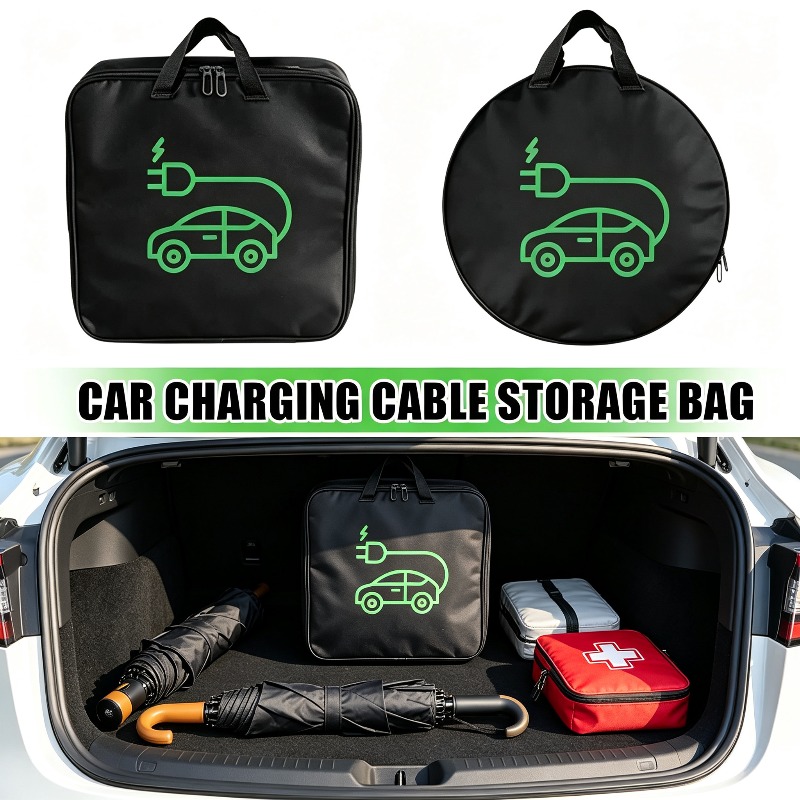 Cable Organizer Bag - Bolsa Impermeable para Cargador de Coche