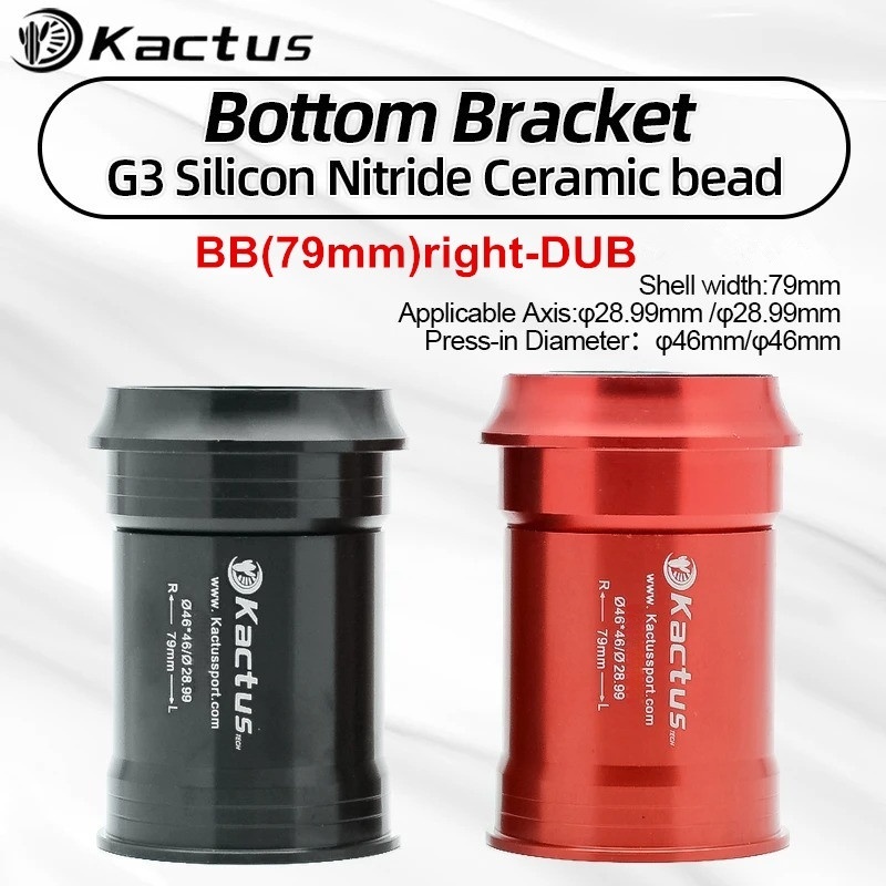 Tech Bike Accessories - KACTUS BB79mm soporte inferior rodamiento cerámico