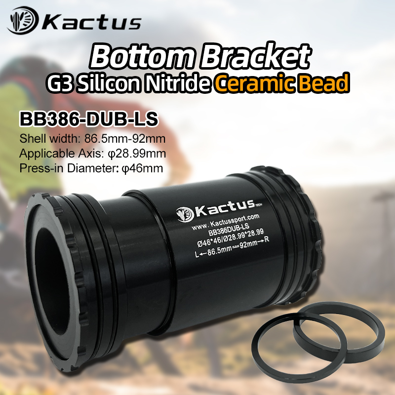 Tech Bike Accessories - KACTUS BB386 Eje de Pedalier DUB