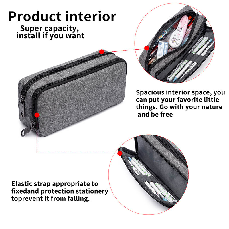 Tech Accessories Kit - Bolsa gris para teléfono móvil, bolsa