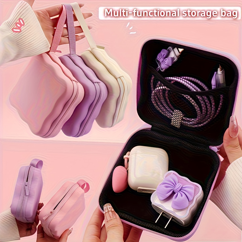 Tech Accessories Kit - Bolsa de Almacenamiento Multifuncional Portátil, Cartera,