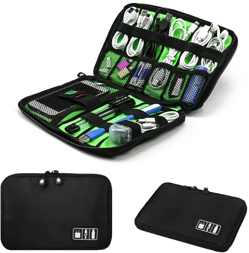 Cable Organizer Bag - Sistema de Organización de Cables, Bolsas