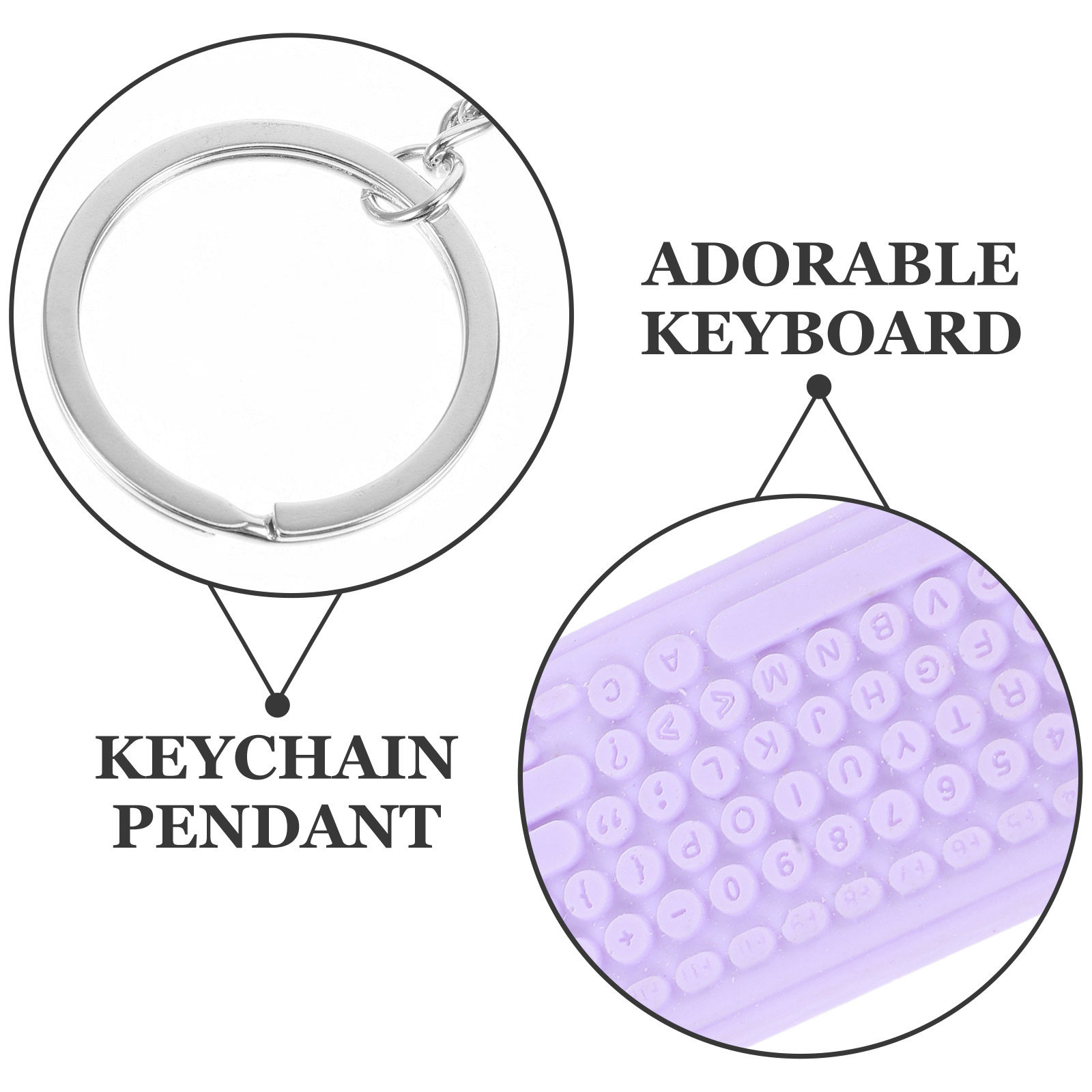 Mini Teclado y Ratón Llavero,  - Tech Keychain Accessories reseña y precio
