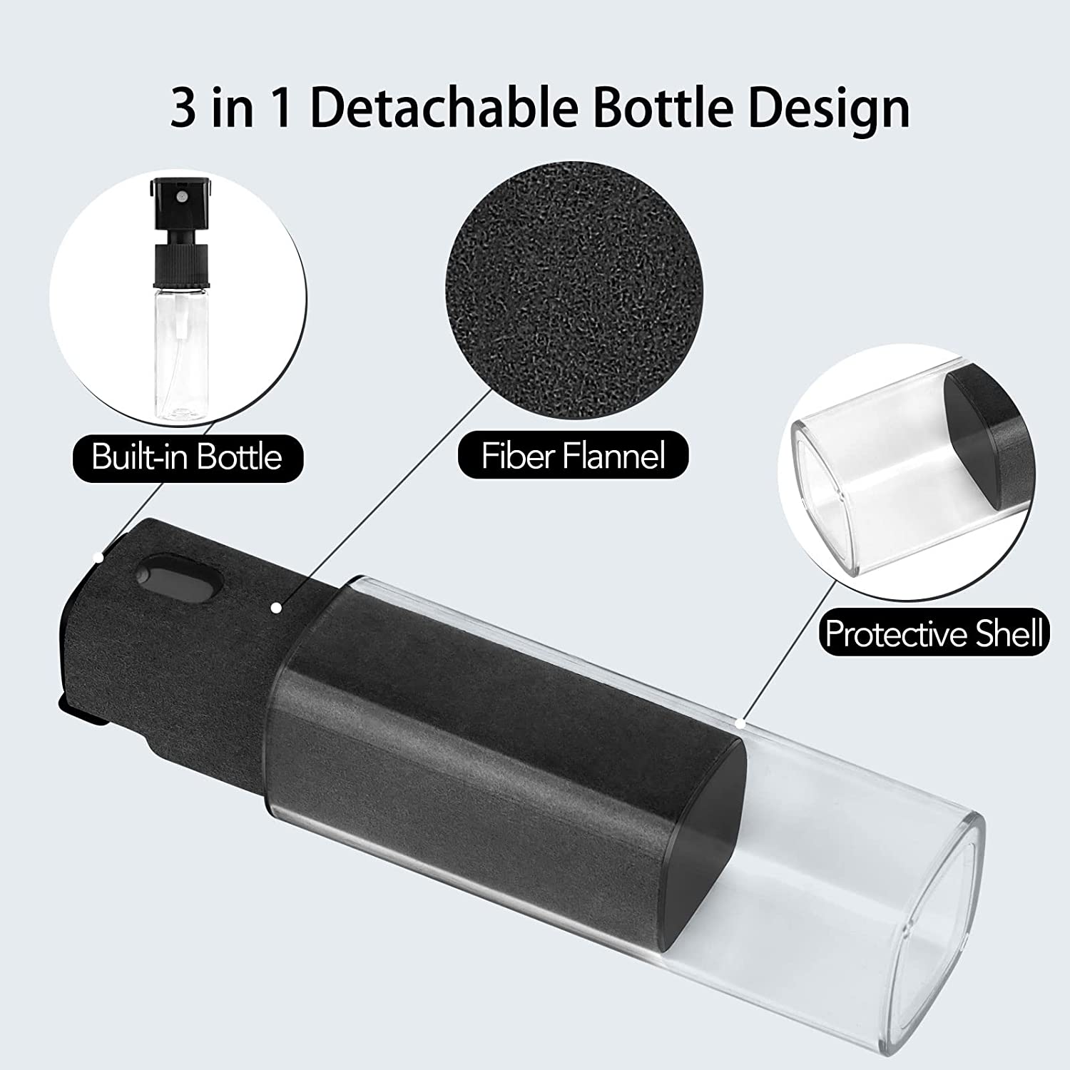 Botella de Spray 2 en 1 para L - Screen Cleaner Spray reseña y precio