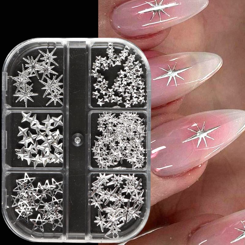Tachuelas de remache de uñas d - Y2K Tech Accessories reseña y precio