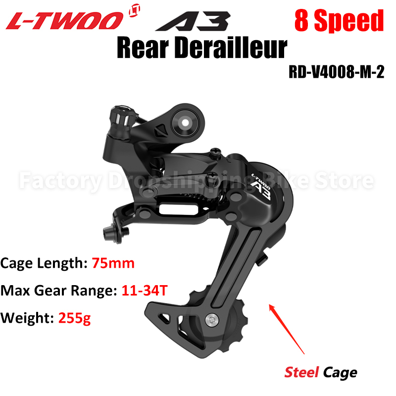 LTWOO MTB bicicleta A3 1x8 kit - Tech Bike Accessories reseña y precio