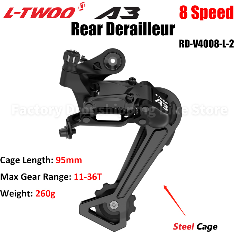 LTWOO MTB bicicleta A3 1x8 kit - Tech Bike Accessories reseña y precio