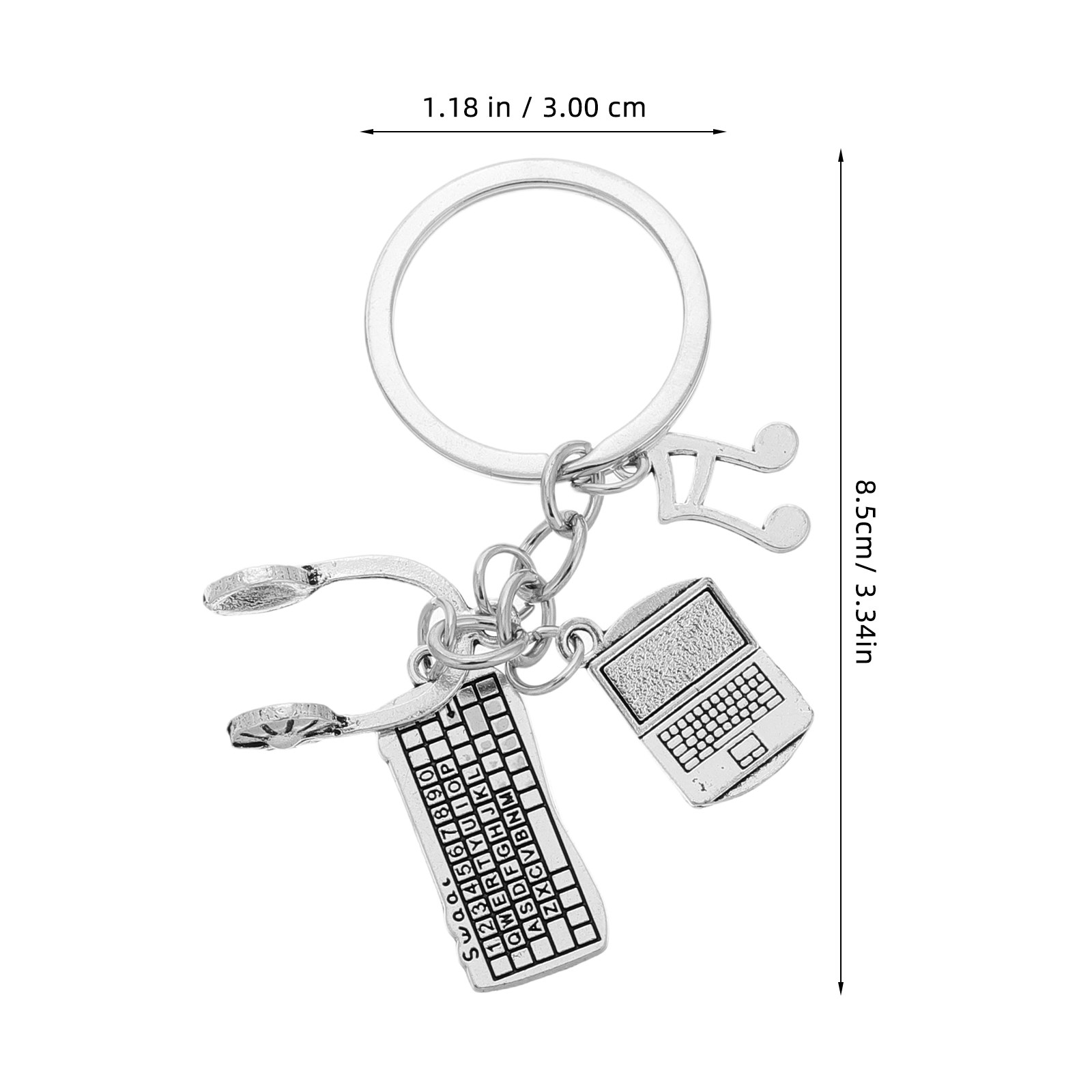 Llavero de Ingeniero, Teclado  - Tech Keychain Accessories reseña y precio
