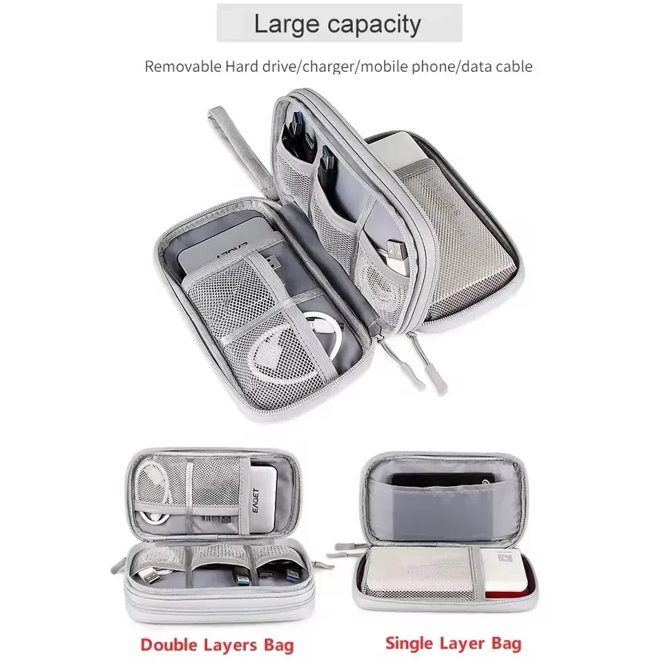 Bolsa de Viaje para Cables, Es - Cable Organizer Bag reseña y precio