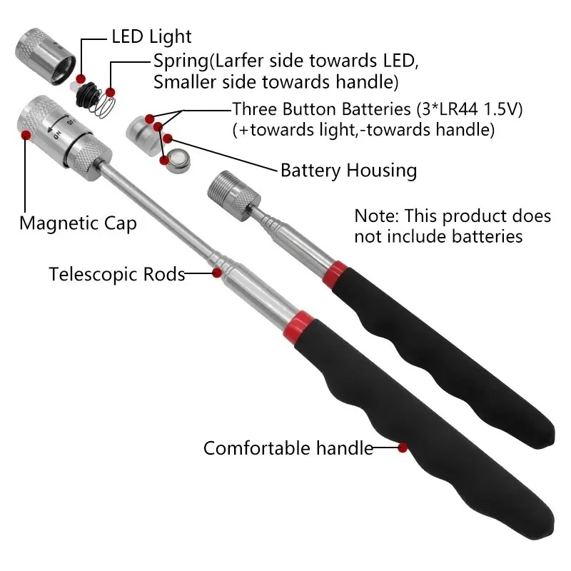 Bolígrafo magnético telescópic - Pen Holder Magnetic reseña y precio