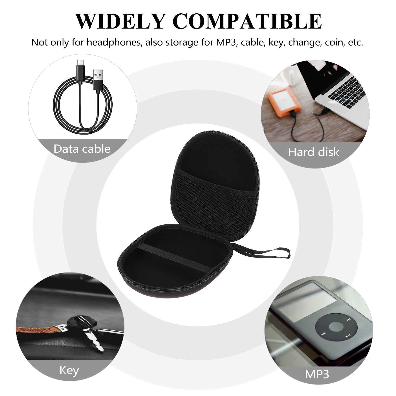 Estuche para auriculares, bols - Cable Organizer Bag reseña y precio