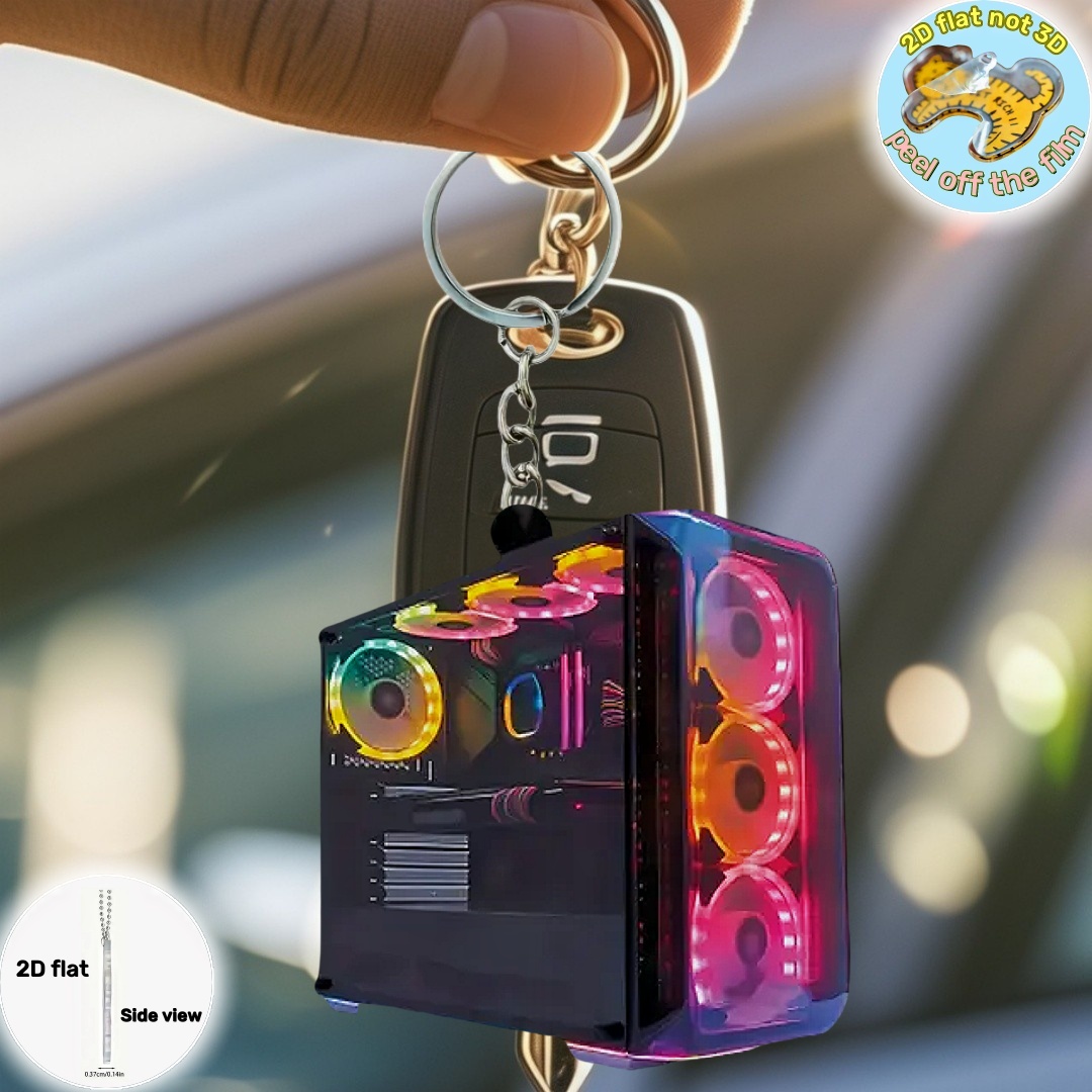 Llavero con colgante de Host d - Tech Keychain Accessories reseña y precio