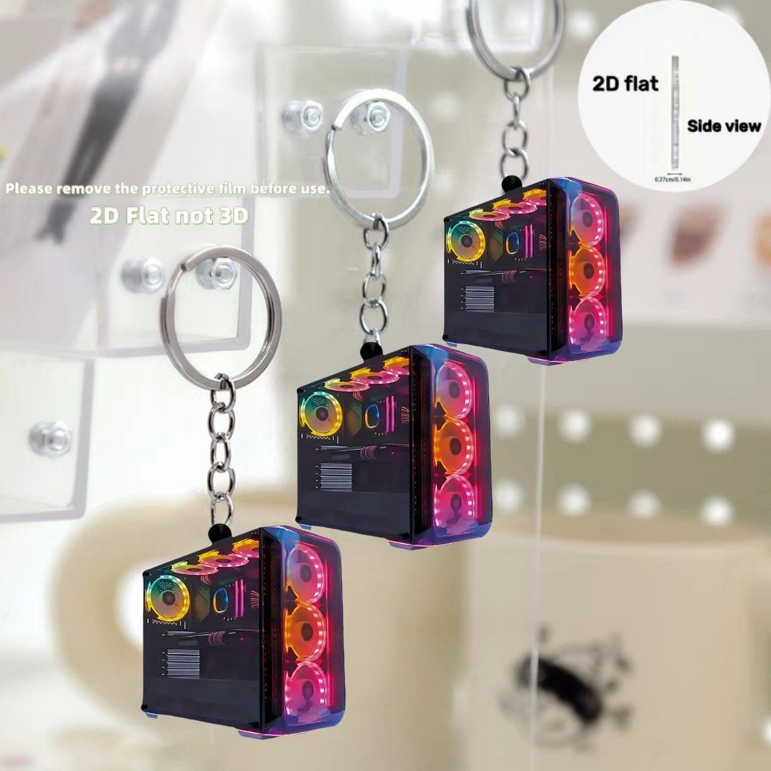 Llavero con colgante de Host d - Tech Keychain Accessories reseña y precio
