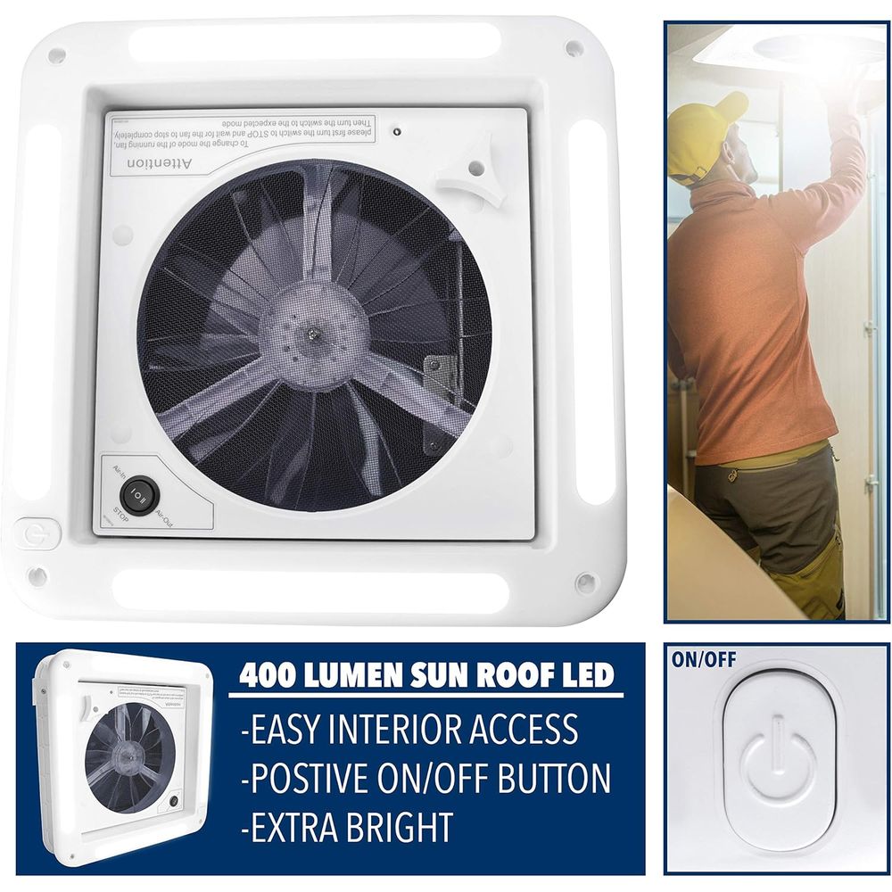 Ventilador de Techo para RV de - Tech X reseña y precio